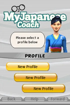 My Japanese Coach - Learn a New Language (USA) screen shot title